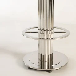 Sgabello da bar Alisa in ottone