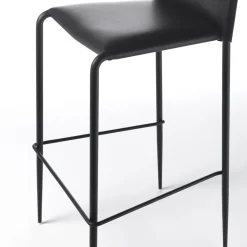 Sgabello da bar Gazzella nero