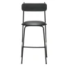 Sgabello da bar Lena Sg-75 nero di Designerd