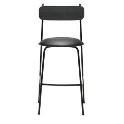 Sgabello da bar Lena Sg-75 nero di Designerd