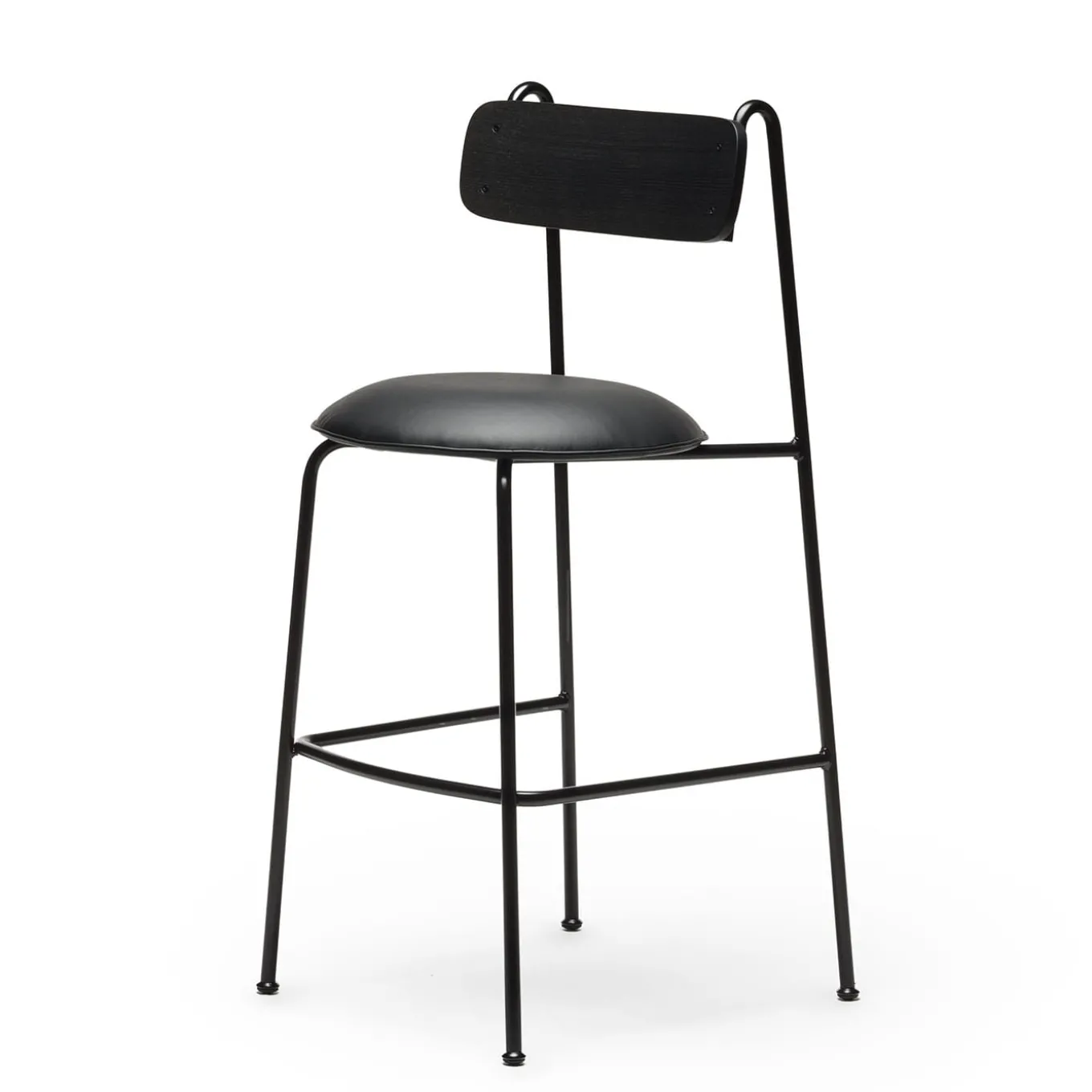 Sgabello da bar Lena Sg-75 nero di Designerd