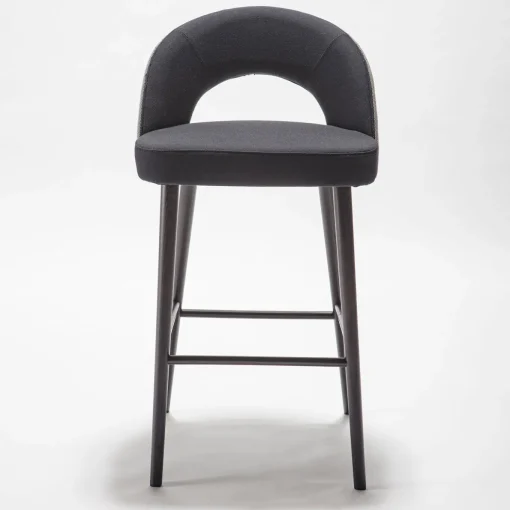 Sgabello da bar Ring 2-Tone Gray di Balutto Associati