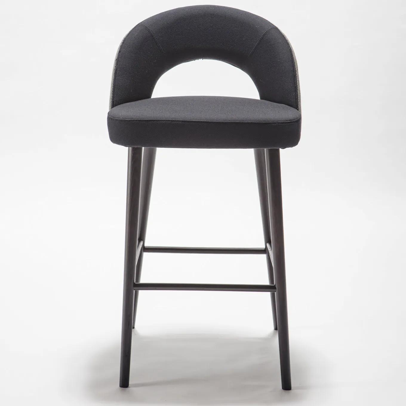 Sgabello da bar Ring 2-Tone Gray di Balutto Associati
