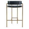 Sgabello da bar Simply in ottone dorato
