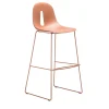 Sgabello Gotham Sl-Sg-80 terracotta di Dario Delpin