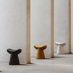 Sgabello Guardian con maniglia di Patrick Norguet