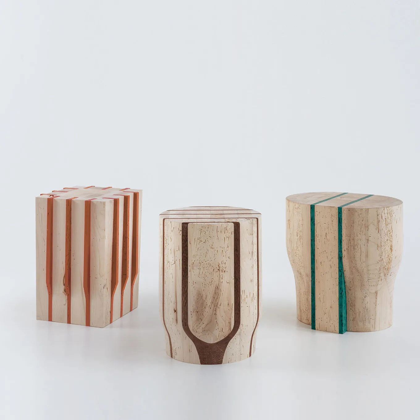 Sgabello Jeunesse Green Di Duccio Maria Gambi