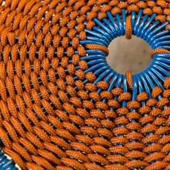 Sgabello Le Rossette Medio Ruggine