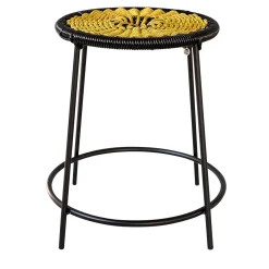 Sgabello Le Rossette Piccolo in Ottone