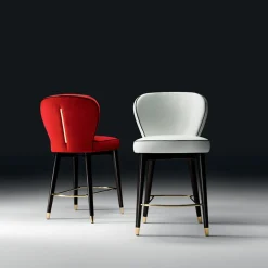 Sgabello Olivia Red