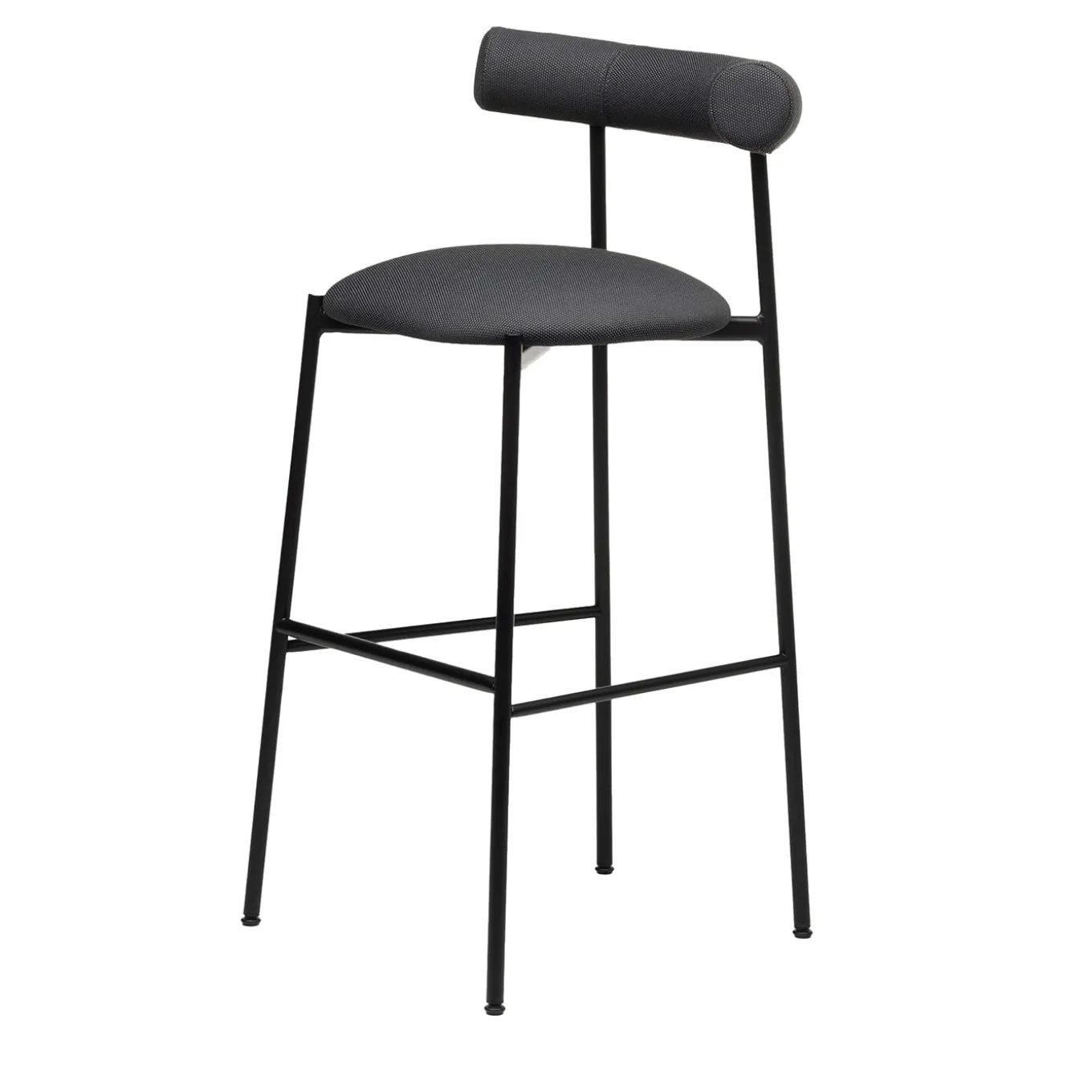 Sgabello Pampa SG-80 grigio antracite di Studio Pastina