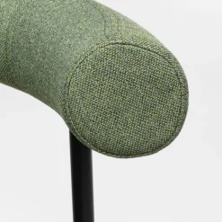 Sgabello Pampa SG-80 verde e nero di Studio Pastina