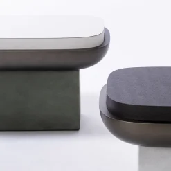 Sgabello rettangolare Olympia