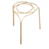 SGABELLO SCULTOREO FLOW IN ORO