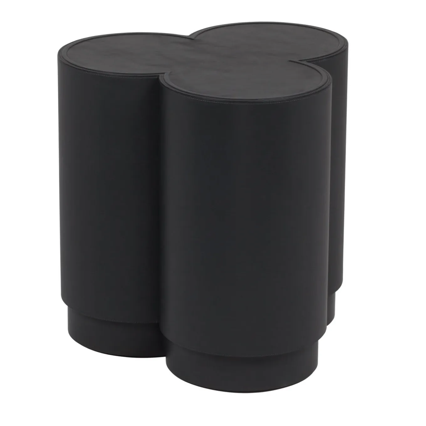 Sgabello Trinity nero