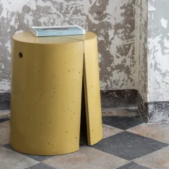 Sgabello Varco Honey Yellow
