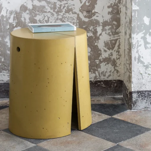 Sgabello Varco Honey Yellow