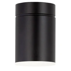 Small Lampada da soffitto in nero opaco Solitario