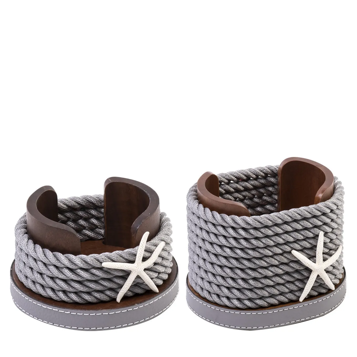 Sottobicchiere grigio per vino