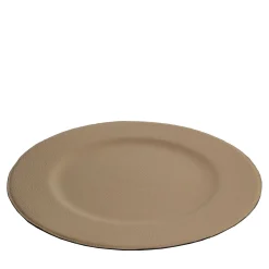 Sottopiatto circolare in Beige Tamarone