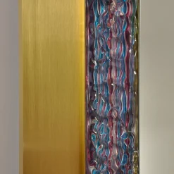 Specchio da parete in vetro di Murano Casanova