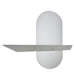 Specchio da parete Stadium White Carrara