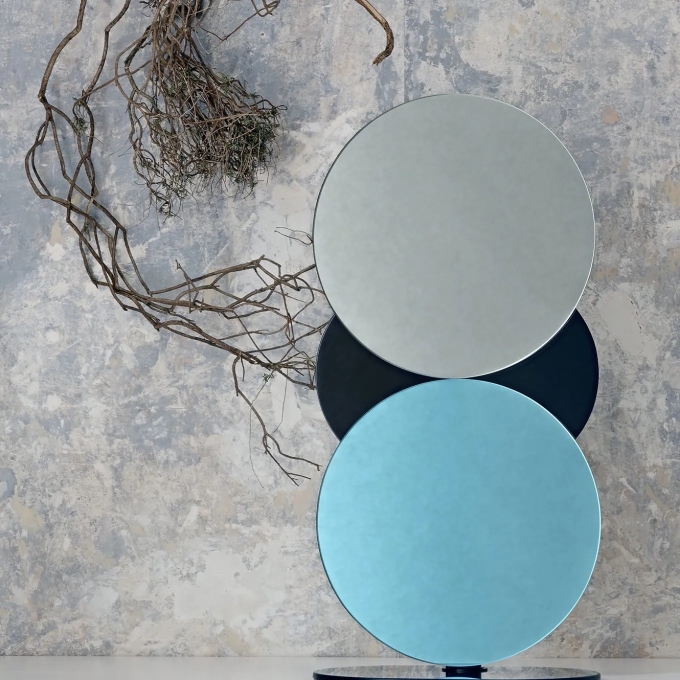 Specchio da tavolo Equilibrista L2 di Giovanni Botticelli x Swing Design Gallery