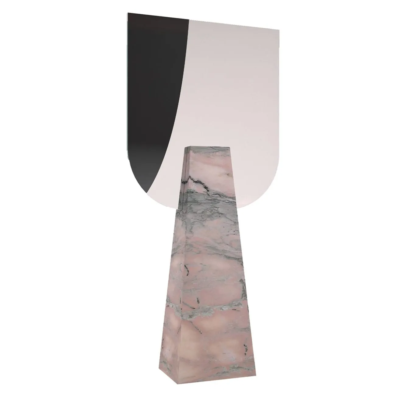 Specchio da tavolo Ophelia Portuguese Pink
