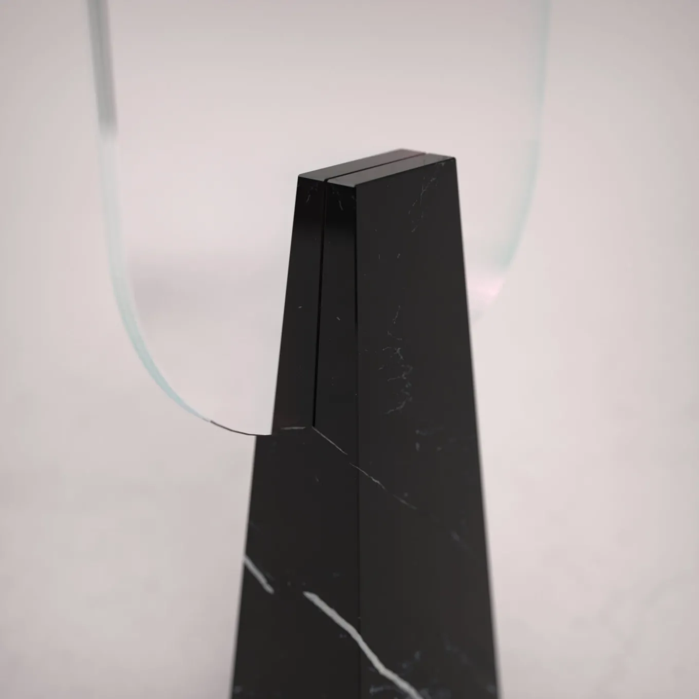 Specchio da tavolo Ophelia Black Marquina