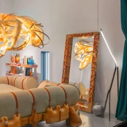 Specchio da terra Orvalho in legno