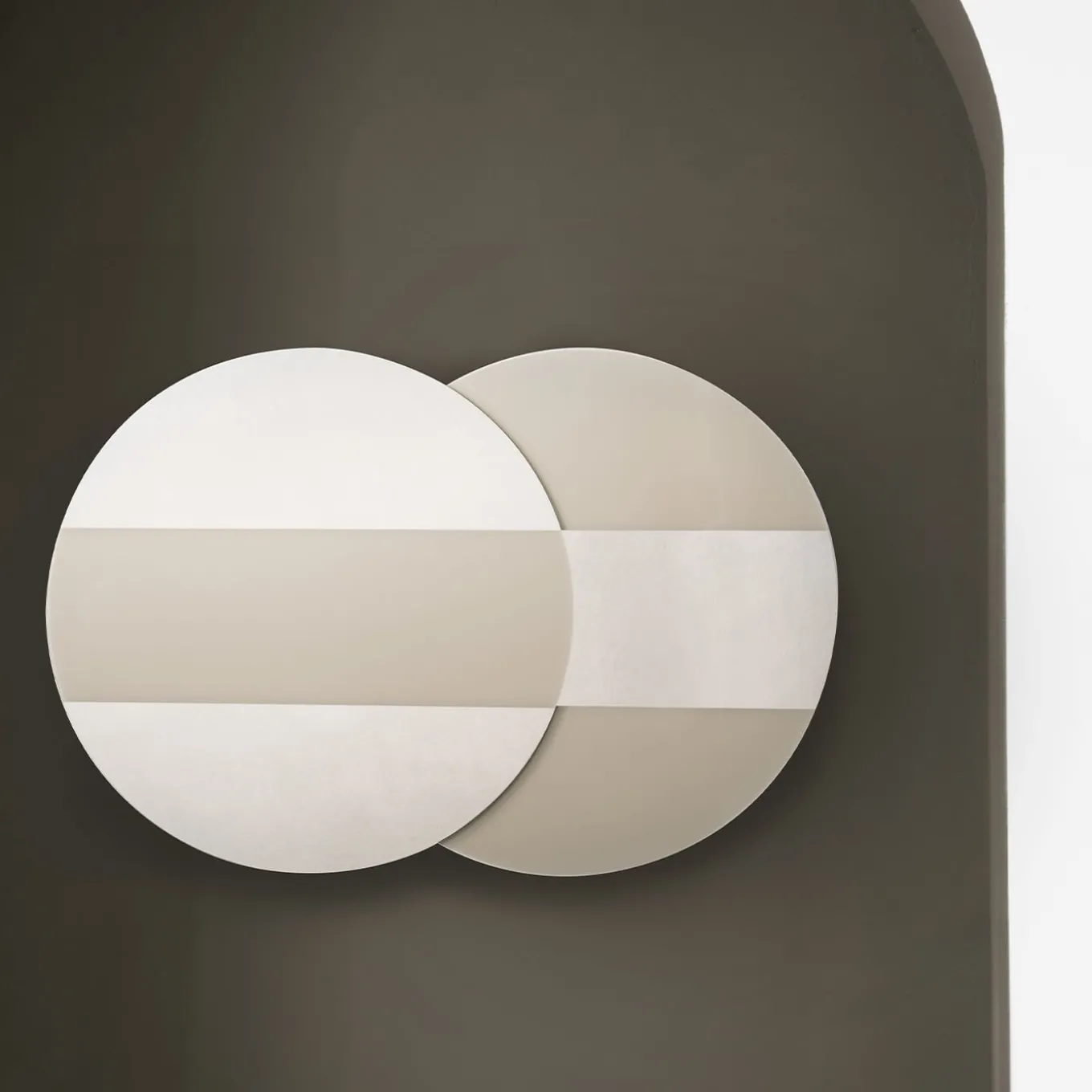 Specchio decorativo da parete Minima Collection Bronze #1