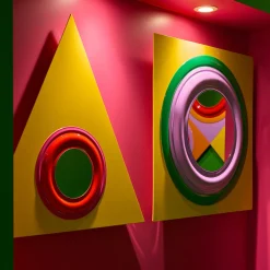 Specchio grande Leela di Kumar La Noce