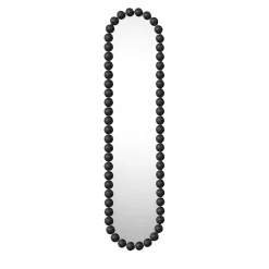 Specchio nero ovale Gioiello di Nika Zupanc