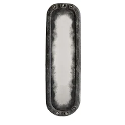 Specchio piccolo in stile antiquariato a mano Verve con Pirite