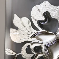 Specchio rettangolare da parete Arielle Argento