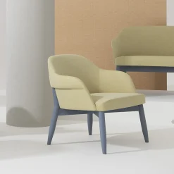 Spy 651 Poltrona gialla e blu di Emilio Nanni