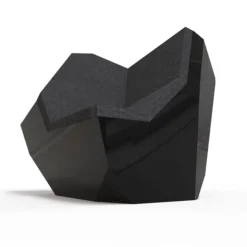 21st Century Poltrona Rolling Stone grigio scuro