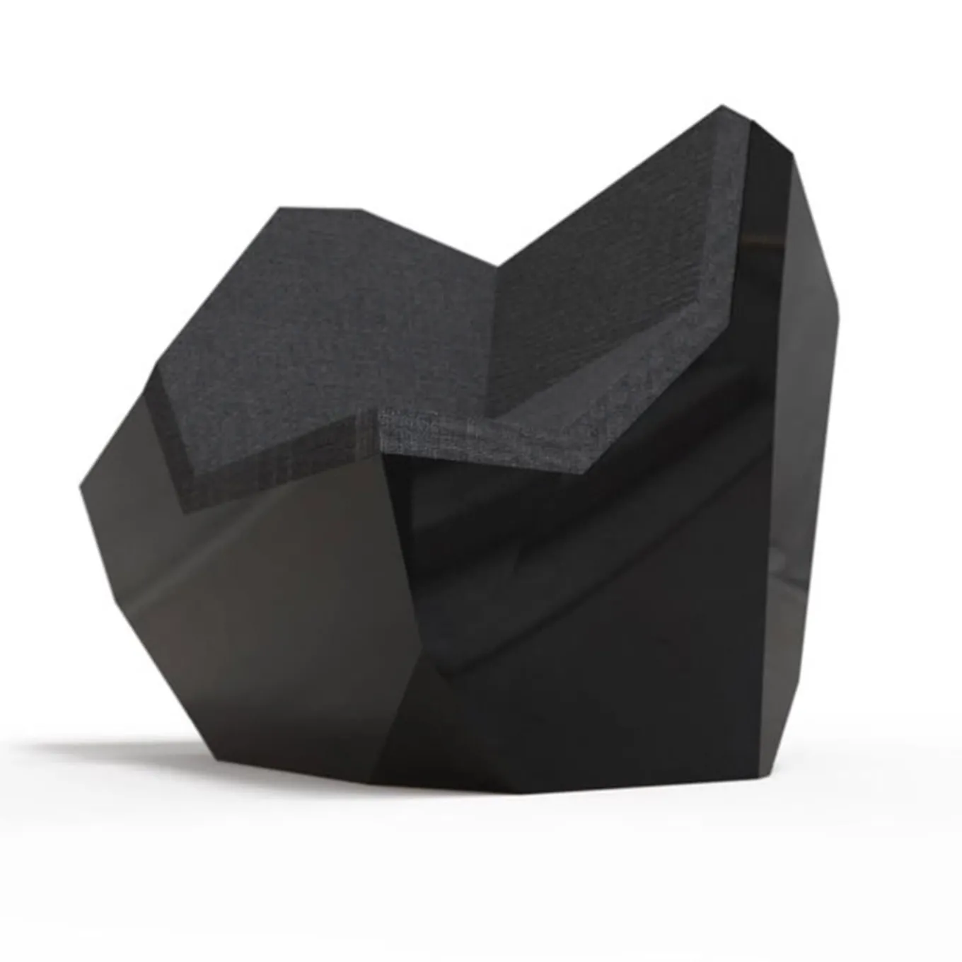 21st Century Poltrona Rolling Stone grigio scuro