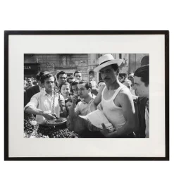 Stampa con cornice Naples Market by Picture Post