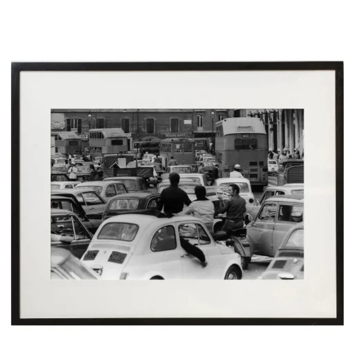 Stampa con cornice Rome Traffic di Keystone
