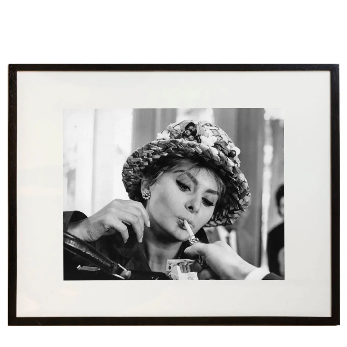 Stampa con cornice Sophia Smoking di Keystone