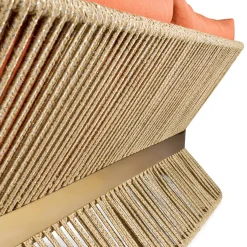 Stankar Divano da Esterno in Tessuto Arancione