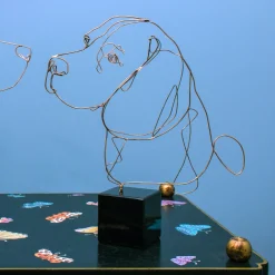 Statuetta di bronzo Beagle