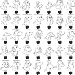 Statuetta di bronzo Beagle