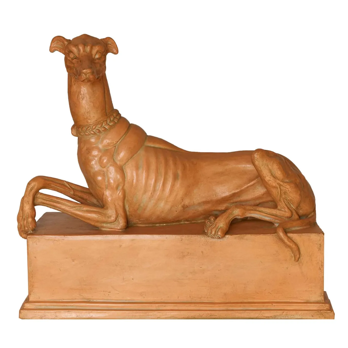 Statuetta di levriero