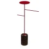 Stelo Emperador Appendiabiti e portaoggetti rosso e scuro