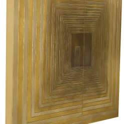 Steps Legno intagliato con foglia d'oro e d'argento di Giuseppe Caiafa