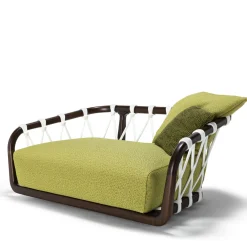 Sunset Basket Small Barrique + Divano verde di Paola Navone