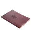 Taccuino in pelle marrone Lily