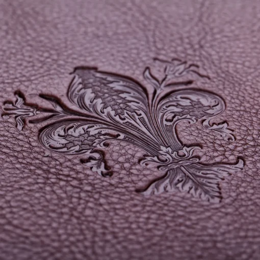 Taccuino in pelle marrone Lily